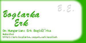 boglarka erk business card